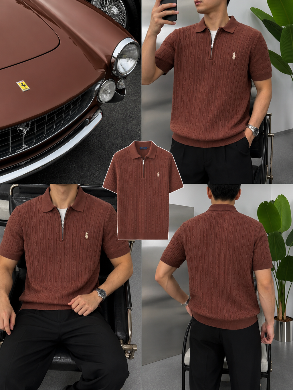 بلوزه تريكو polo