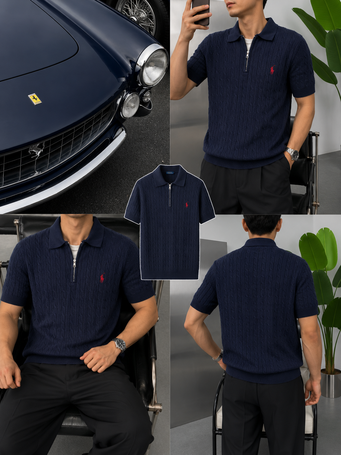 بلوزه تريكو polo